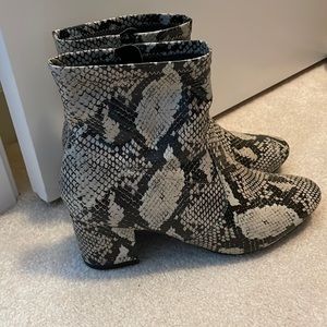 Snake skin heels